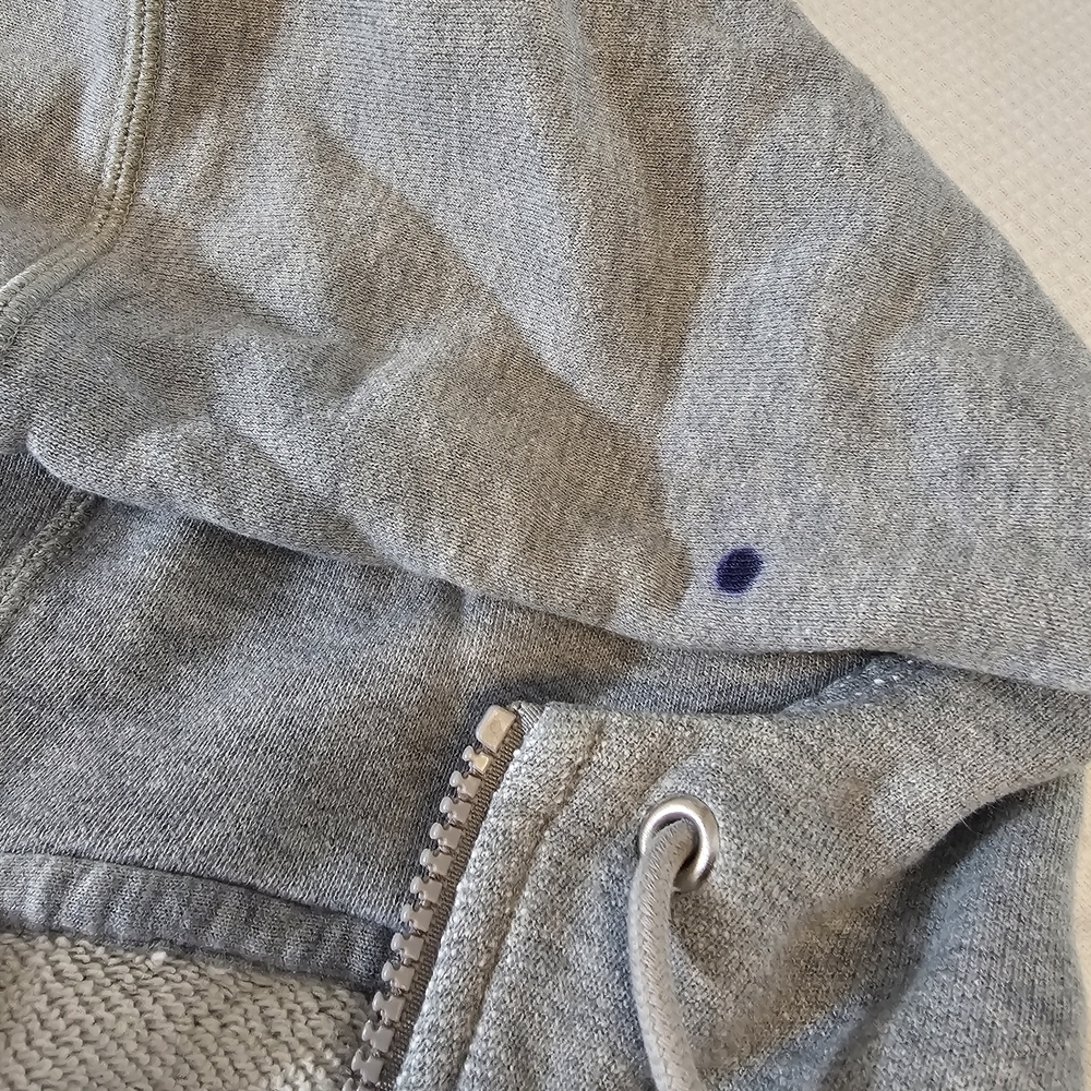 Nike Gray Zip-Up Hoodie - Picture 9 of 9